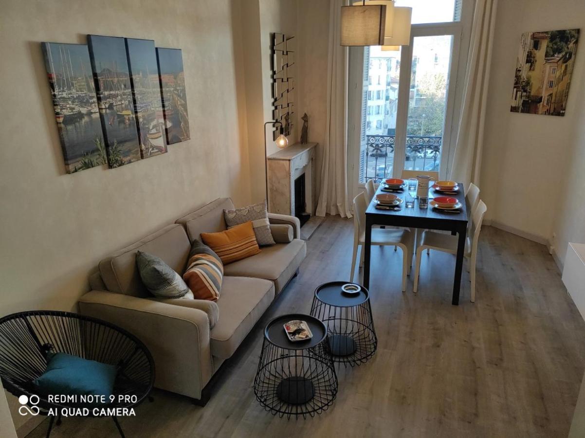 Pretty And Quiet Top Floor 2 Bedroom Flat In The Port Area Of Nice Eksteriør billede