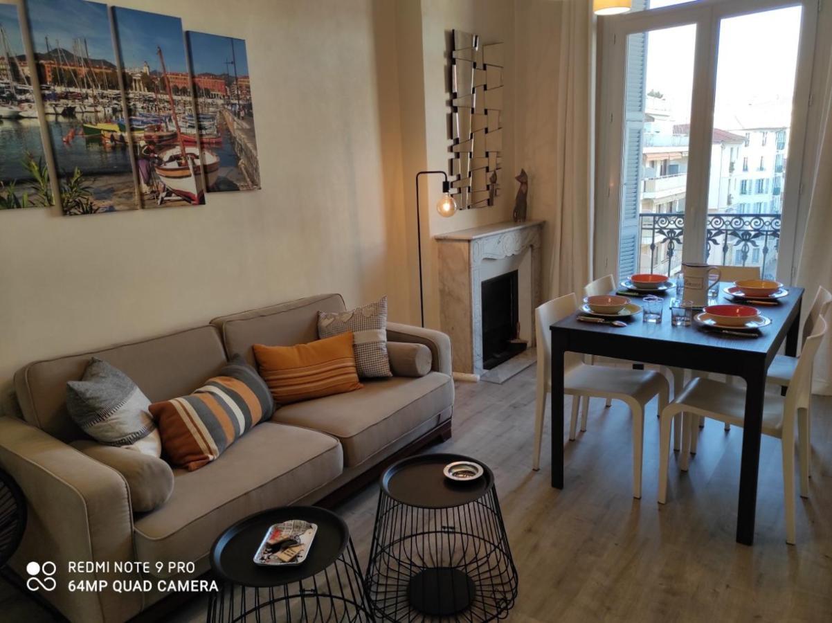 Pretty And Quiet Top Floor 2 Bedroom Flat In The Port Area Of Nice Eksteriør billede